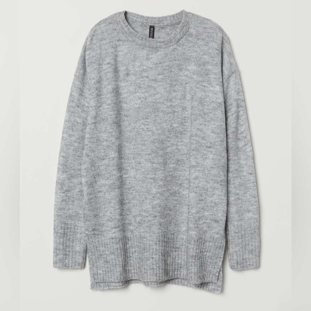 Gray Knit Sweater
